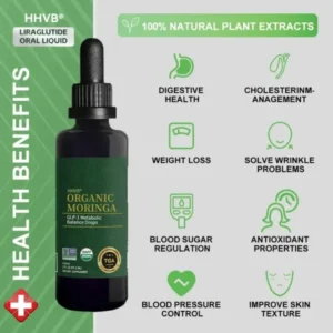 HHVB® Organic Moringa GLP-1 Metabolic Balance Drops